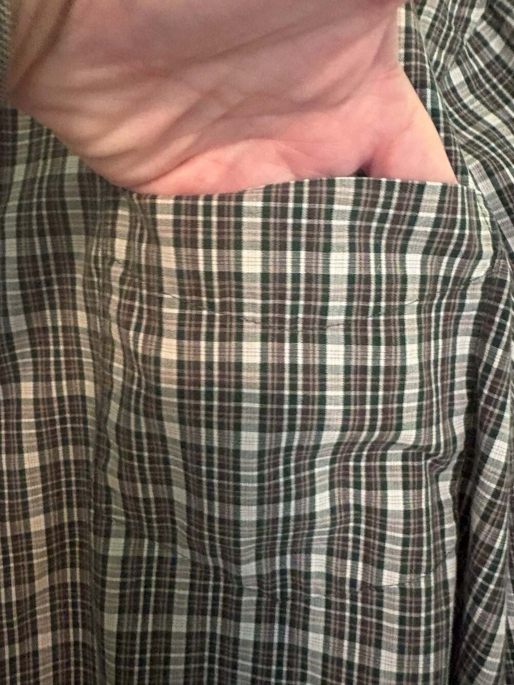 EUC Puritan Hunter Lodge 3 Plaid Button-Up Shirt, XL (46-48) Long Sleeve - Picture 3 of 8